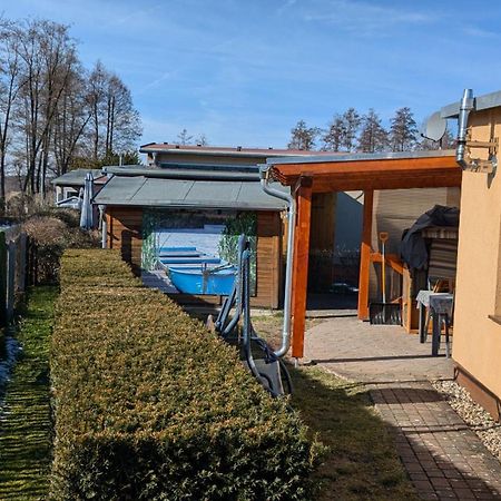 Spreewaldhaeuser Golinski Mit Kamin Am Neuendorfer See Alt Schadow Bagian luar foto