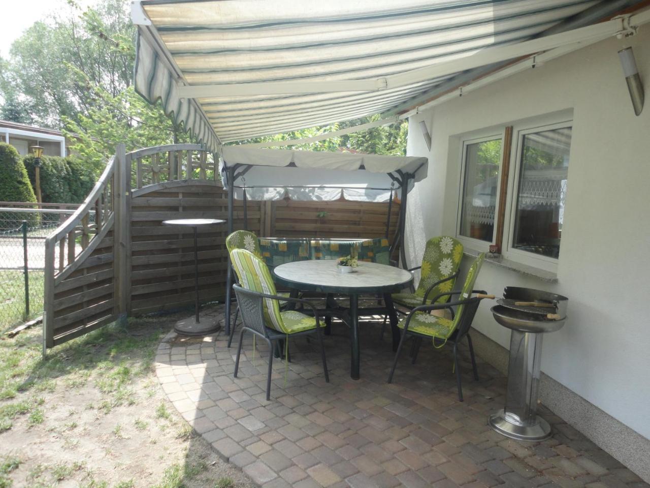 Spreewaldhaeuser Golinski Mit Kamin Am Neuendorfer See Alt Schadow Bagian luar foto